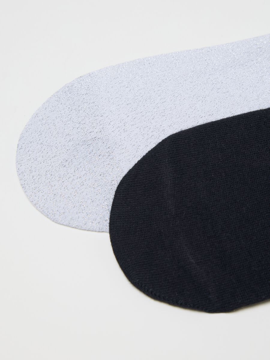 White and Black Invisible Socks by Ovs_2