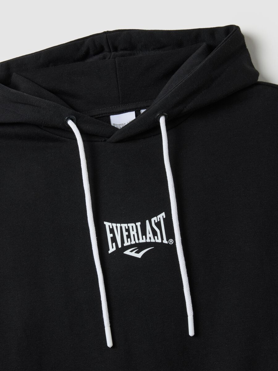 Multicolour cotton blend regular fit sweatshirt with Everlast logo_5
