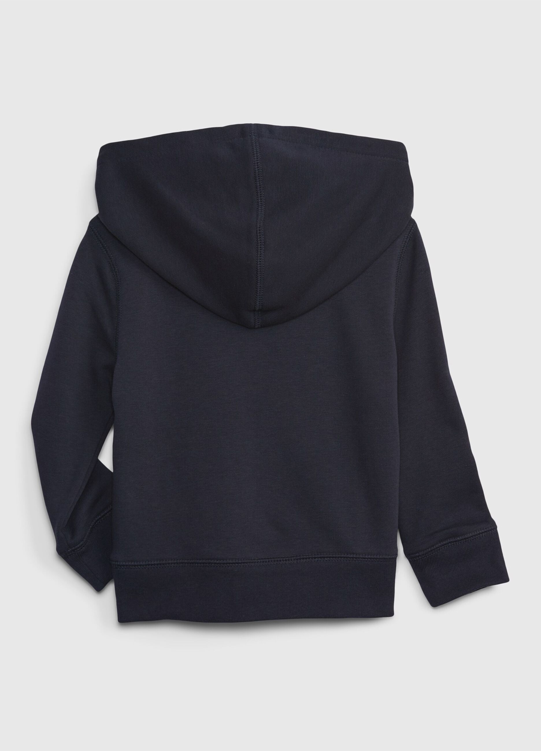 Felpa con cappuccio e patch logo