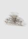 Hair Clip with Rhinestones and Web Pattern_1