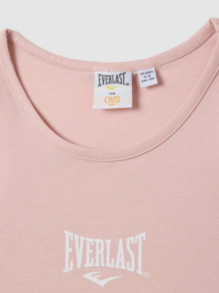 Girl's pink cotton top with regular fit_2