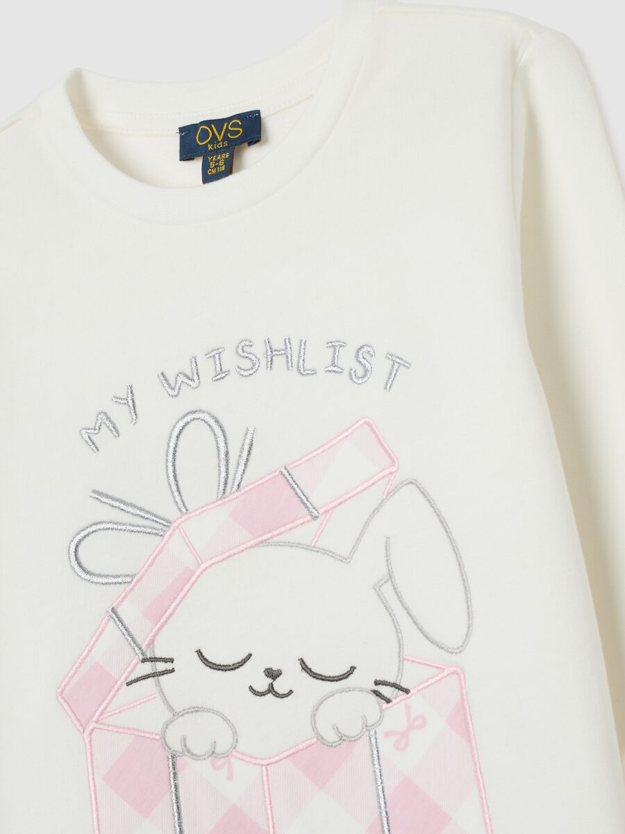 Pigiama a quadri multicolor da bambina in puro cotone regular fit_2