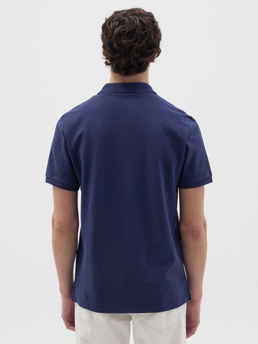 Regular-fit polo shirt in cotton_3