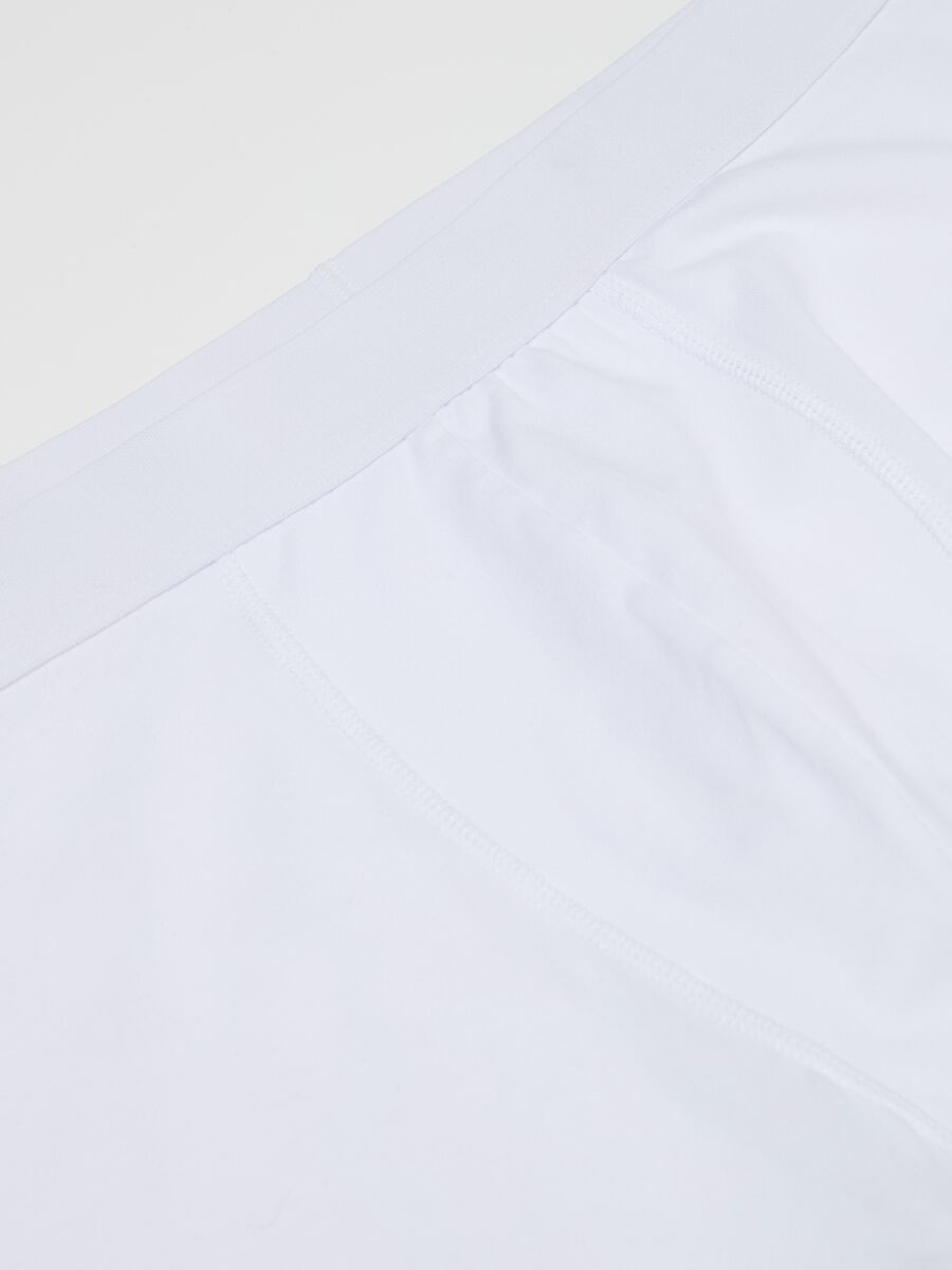 Midi boxer shorts in stretch cotton_5