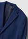 Single-breasted regular fit blue blazer_5