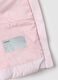 Girls' regular fit padded pink gilet with hood_3
