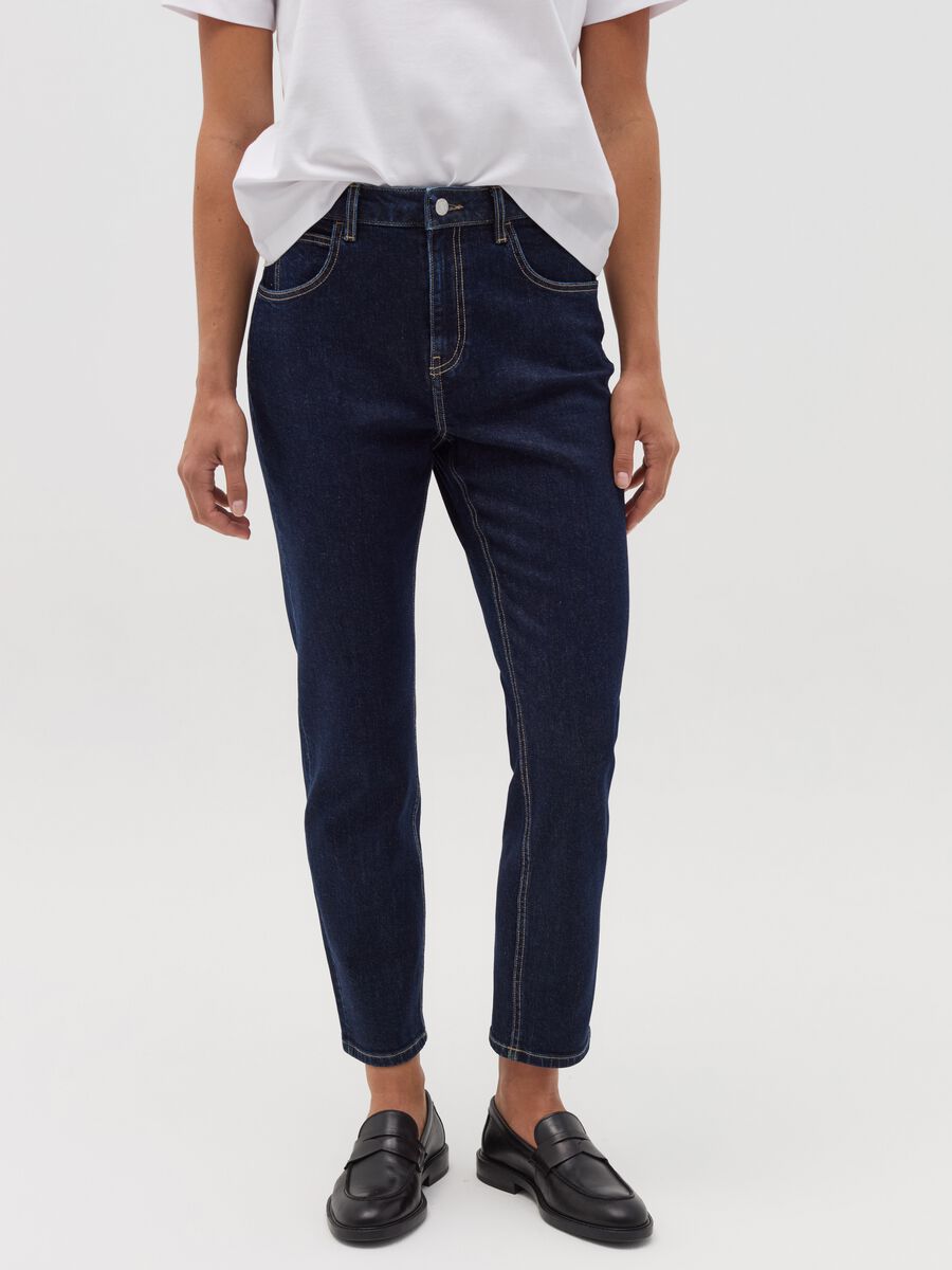 Slim-fit mum jeans_1