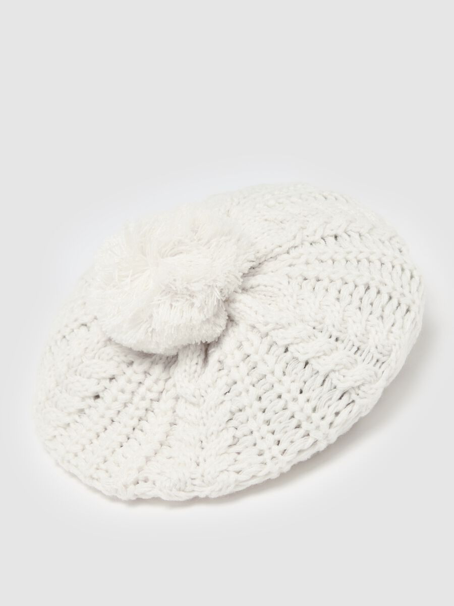 French beret with pom-pom_2