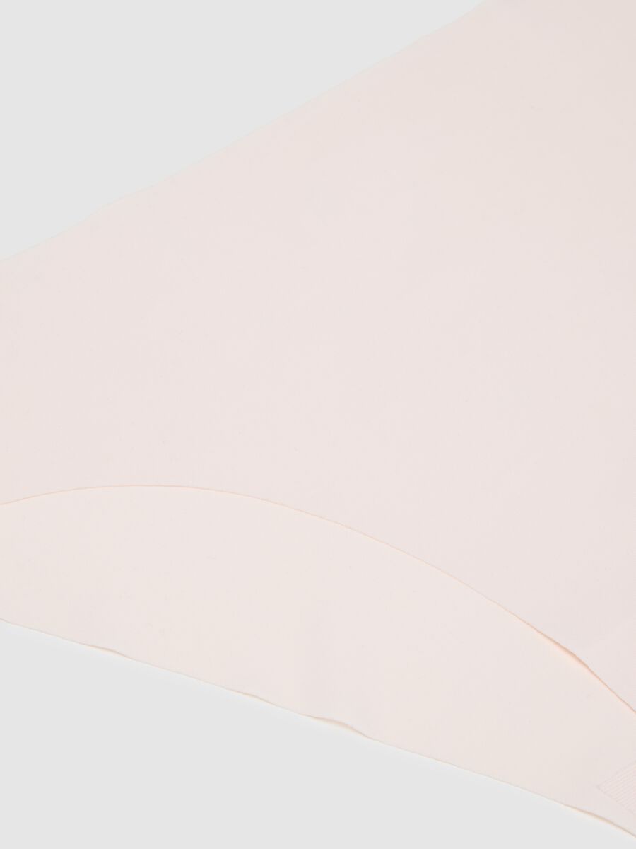 Regular Fit Pink Fabric Briefs_5
