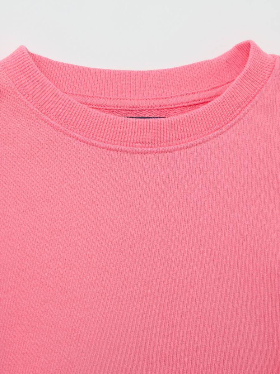 Solid colour French Terry sweatshirt_3