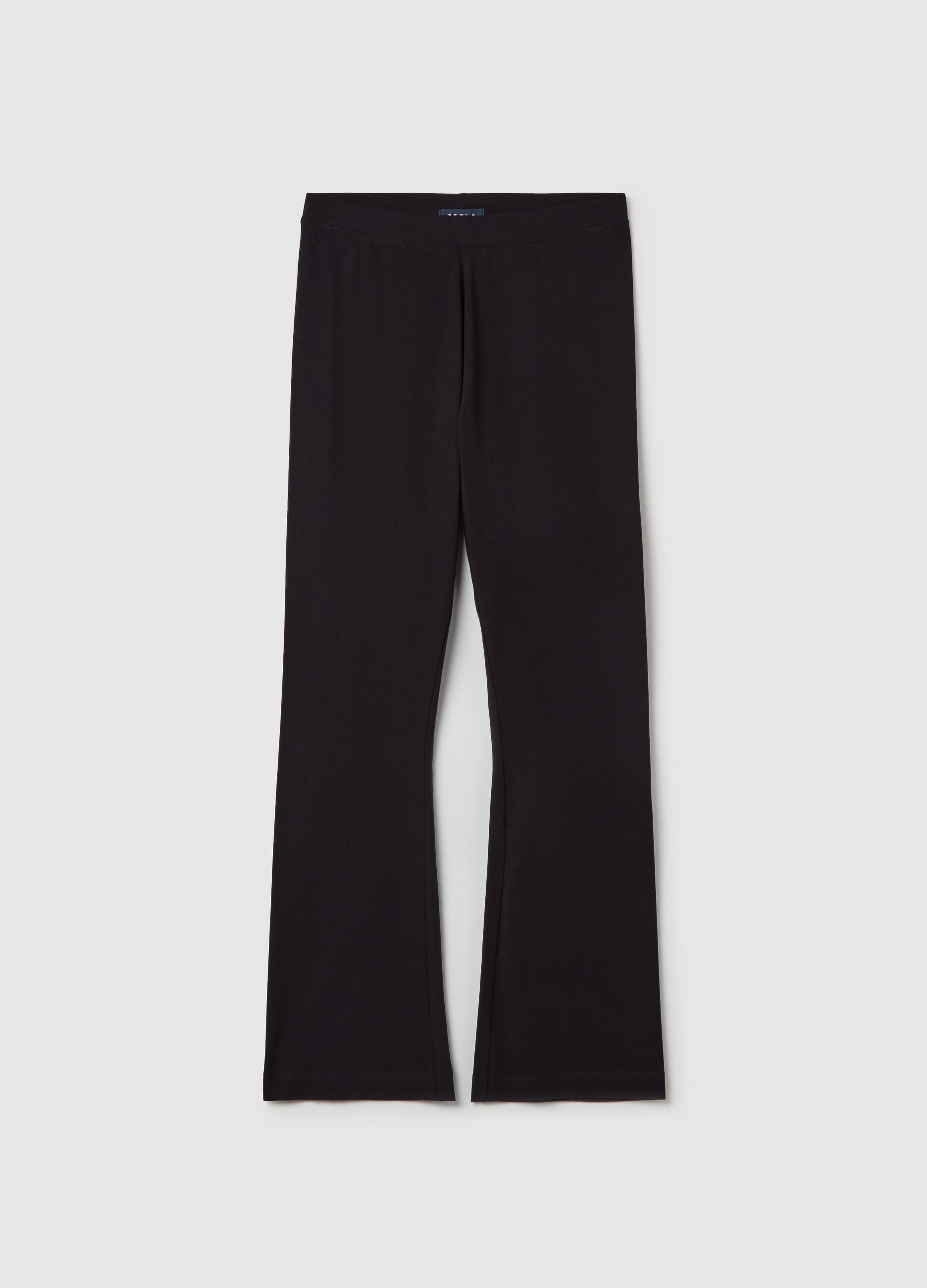 Curvy flare-fit stretch leggings