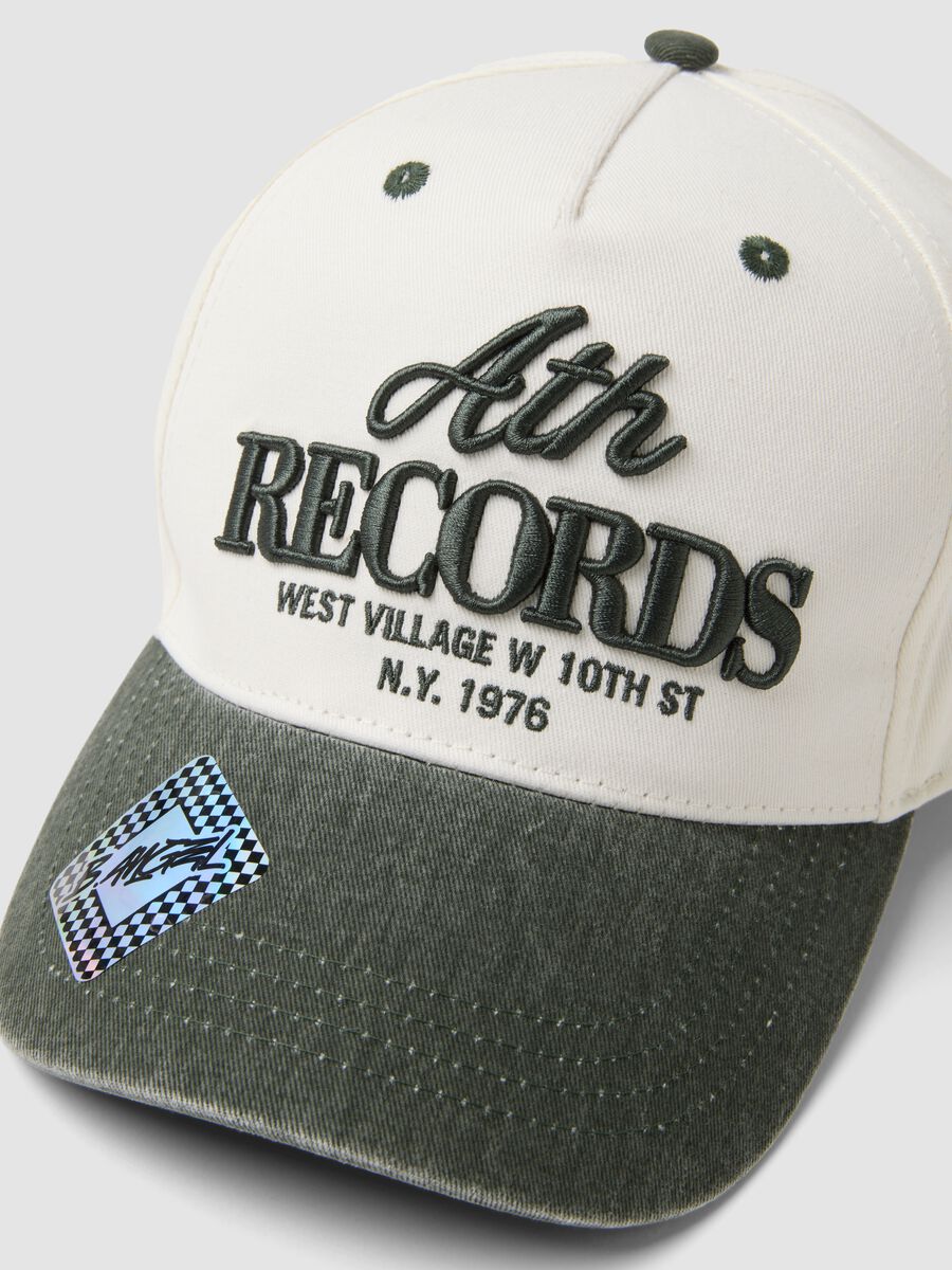 Cappello baseball bianco in puro cotone_1