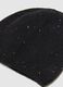 Black beanie hat with sparkling details_1