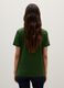 Green pure cotton regular fit T-shirt_2