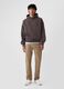 Straight-fit trousers in stretch corduroy_0