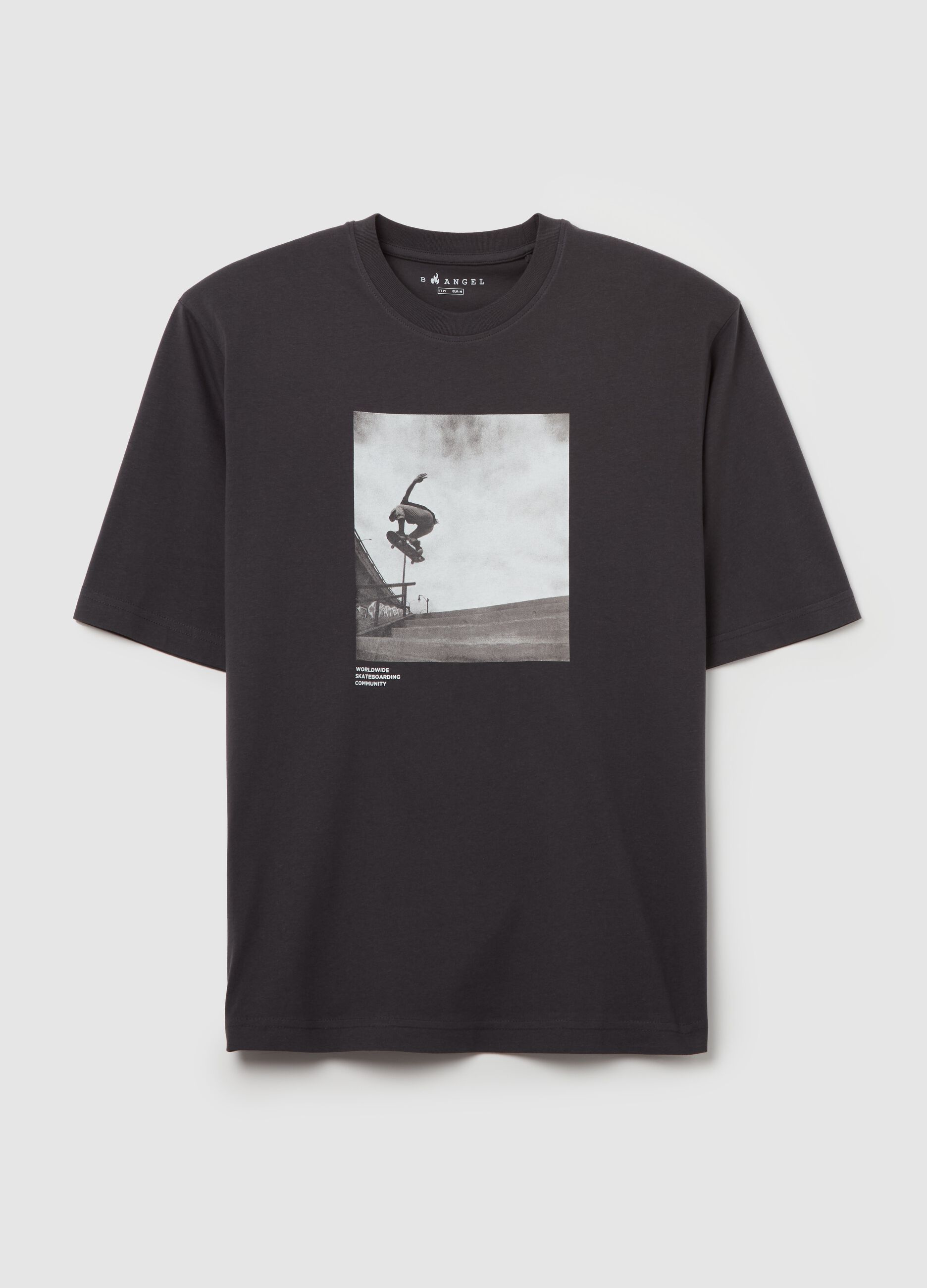 T shirt e Polo da Uomo Nero OVS