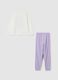 Girls' pyjamas in pure multicoloured cotton_1
