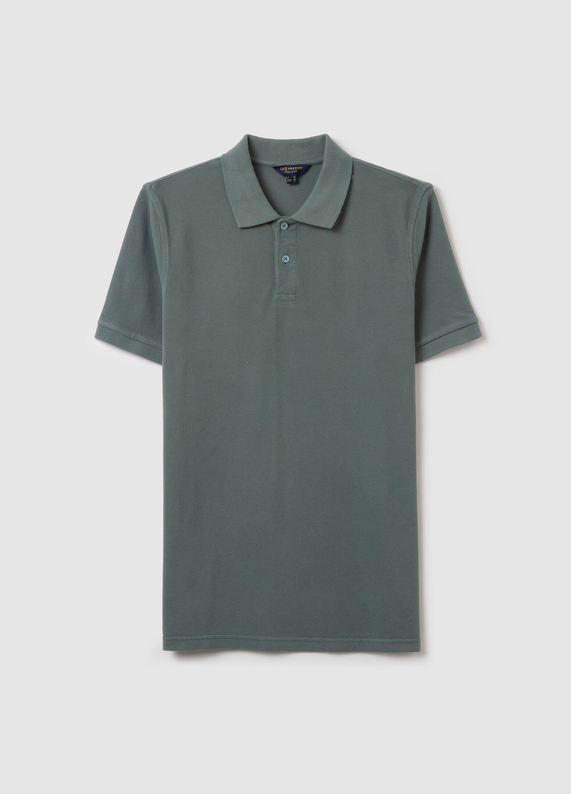 100% cotton piqué polo shirt