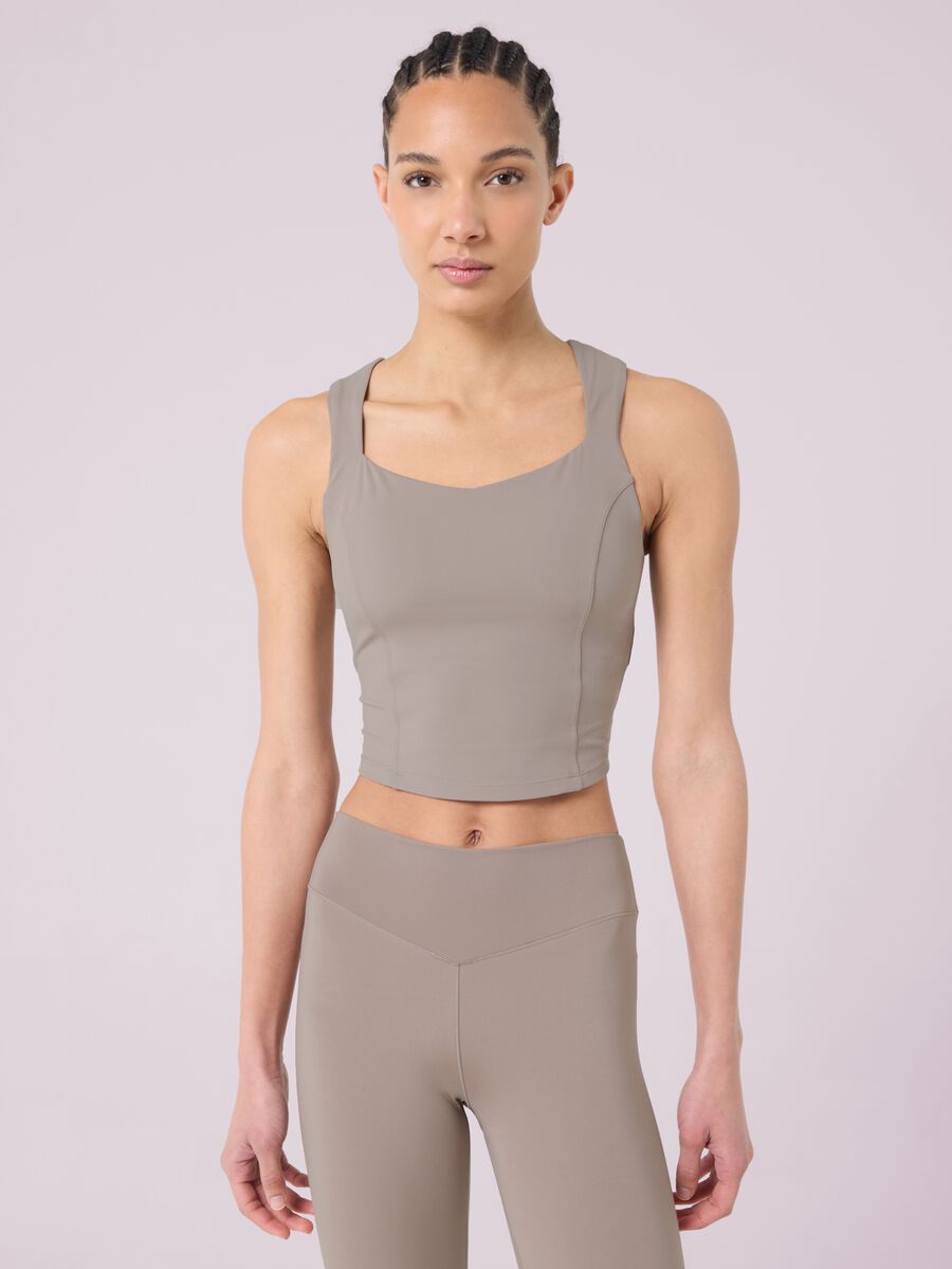 Crop top con sostegno leggero ALTAVIA STUDIO_1