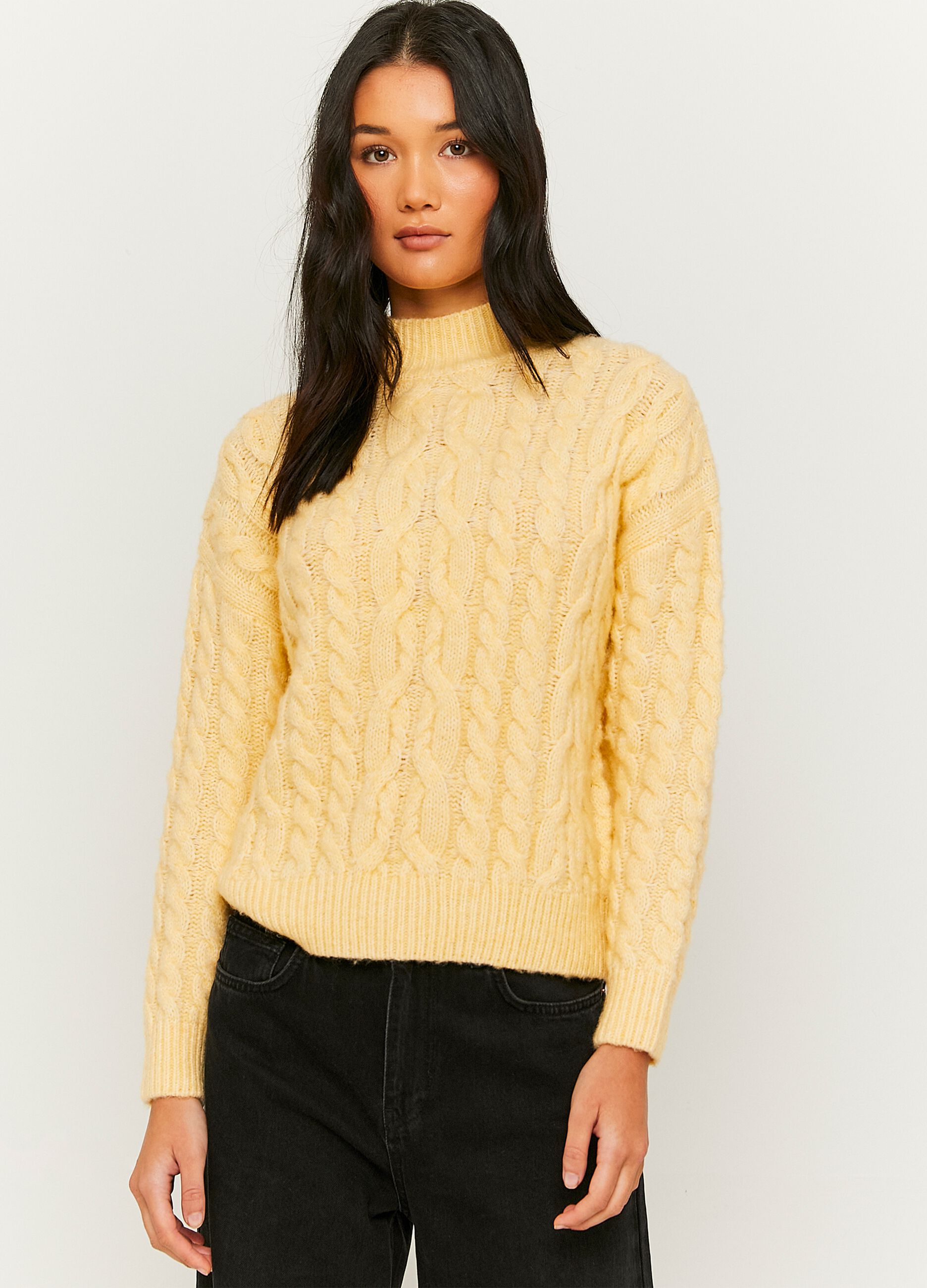 Pullover mock neck_1
