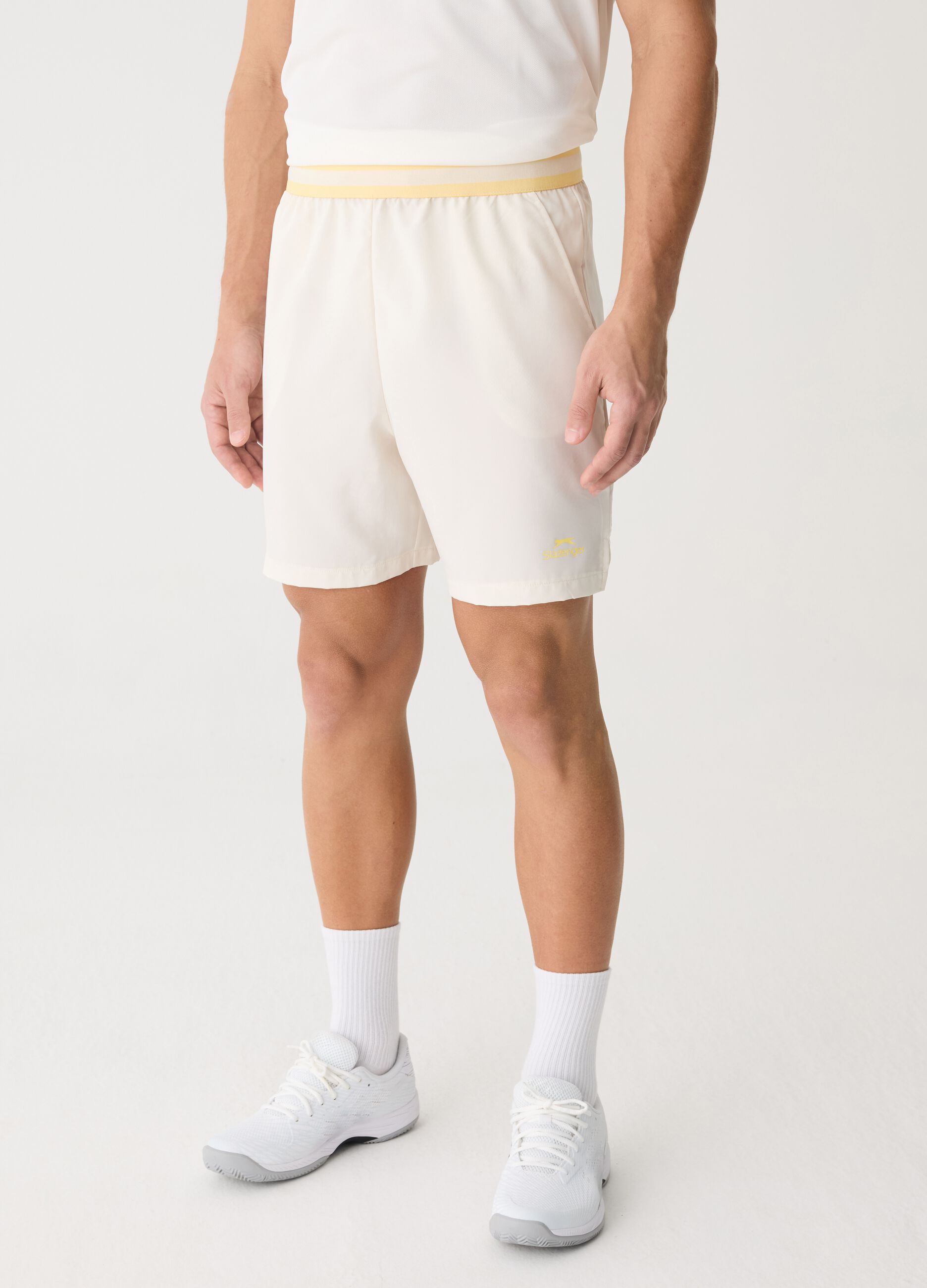 SLAZENGER Bermuda shorts in technical fabric