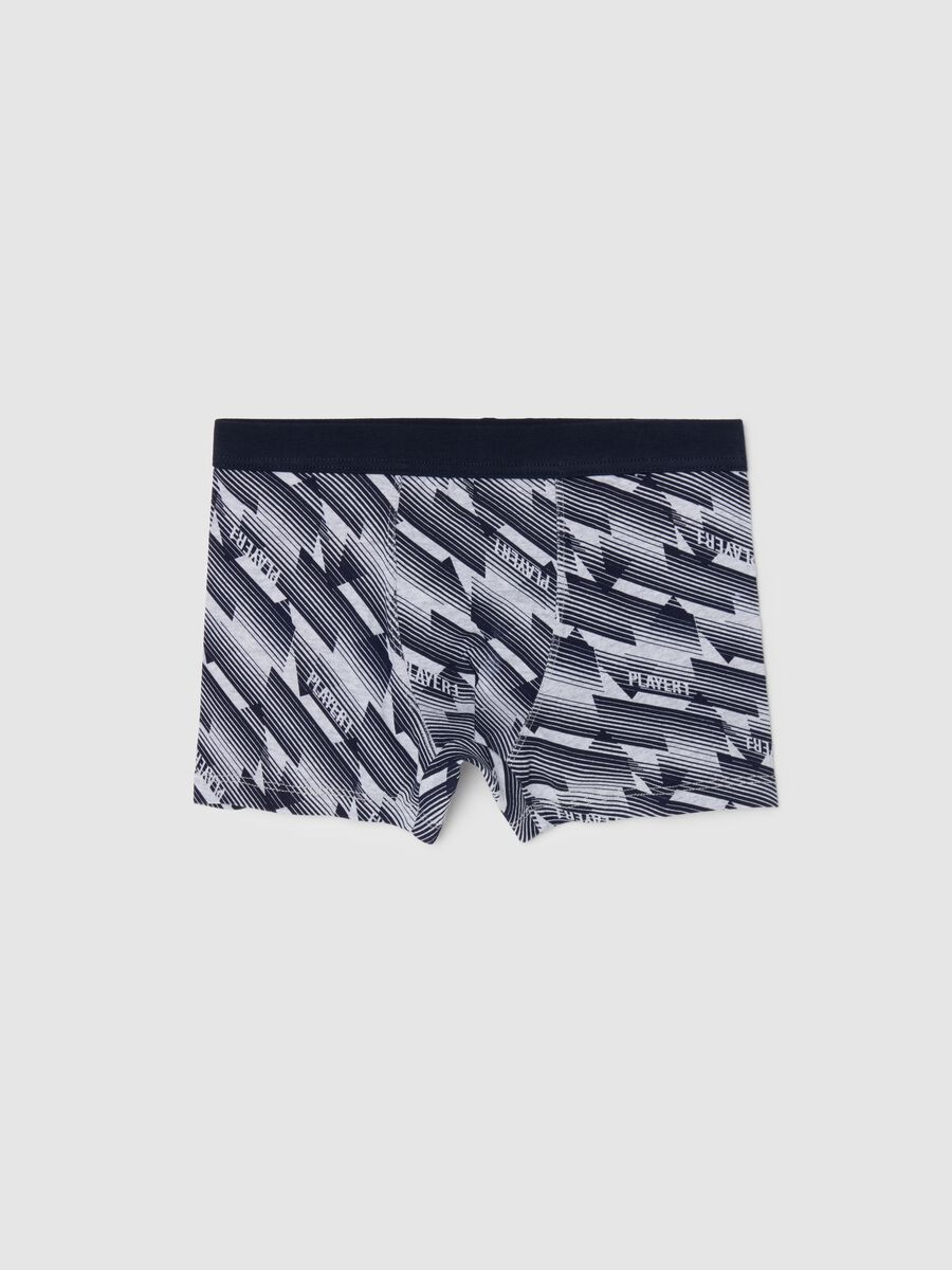 Stretch cotton printed boxers_0