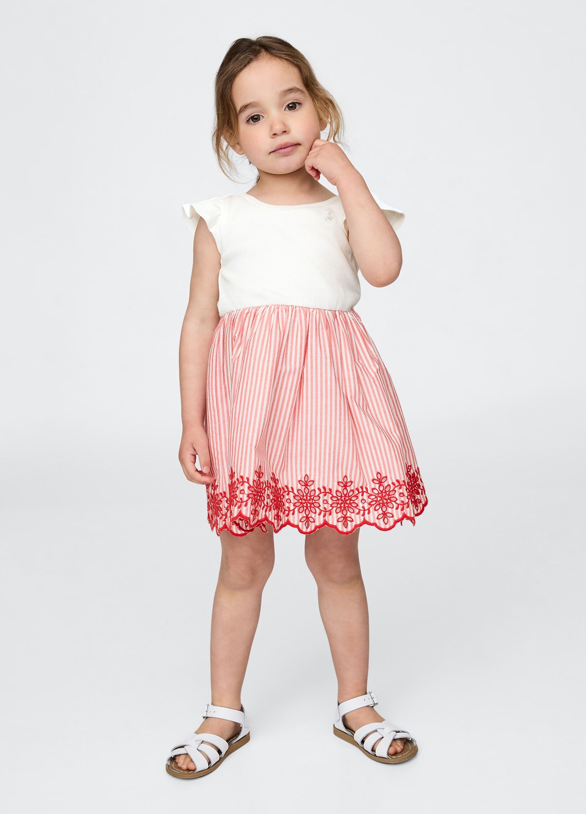 Dress with Embroidery