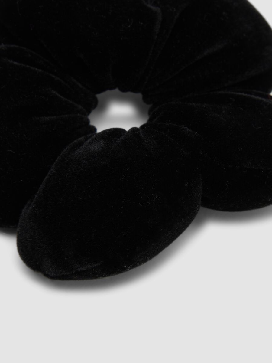Scrunchie nero effetto_2
