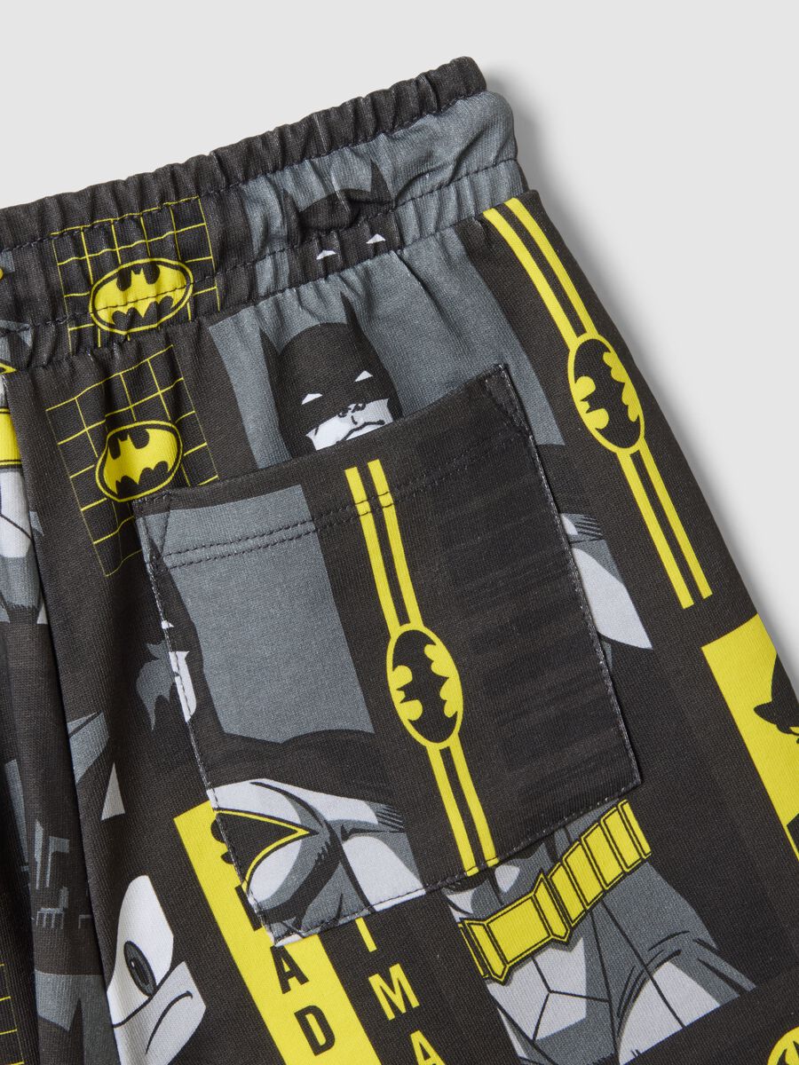 Shorts in puro cotone multicolor da bambino oversize fit con Sonic_3