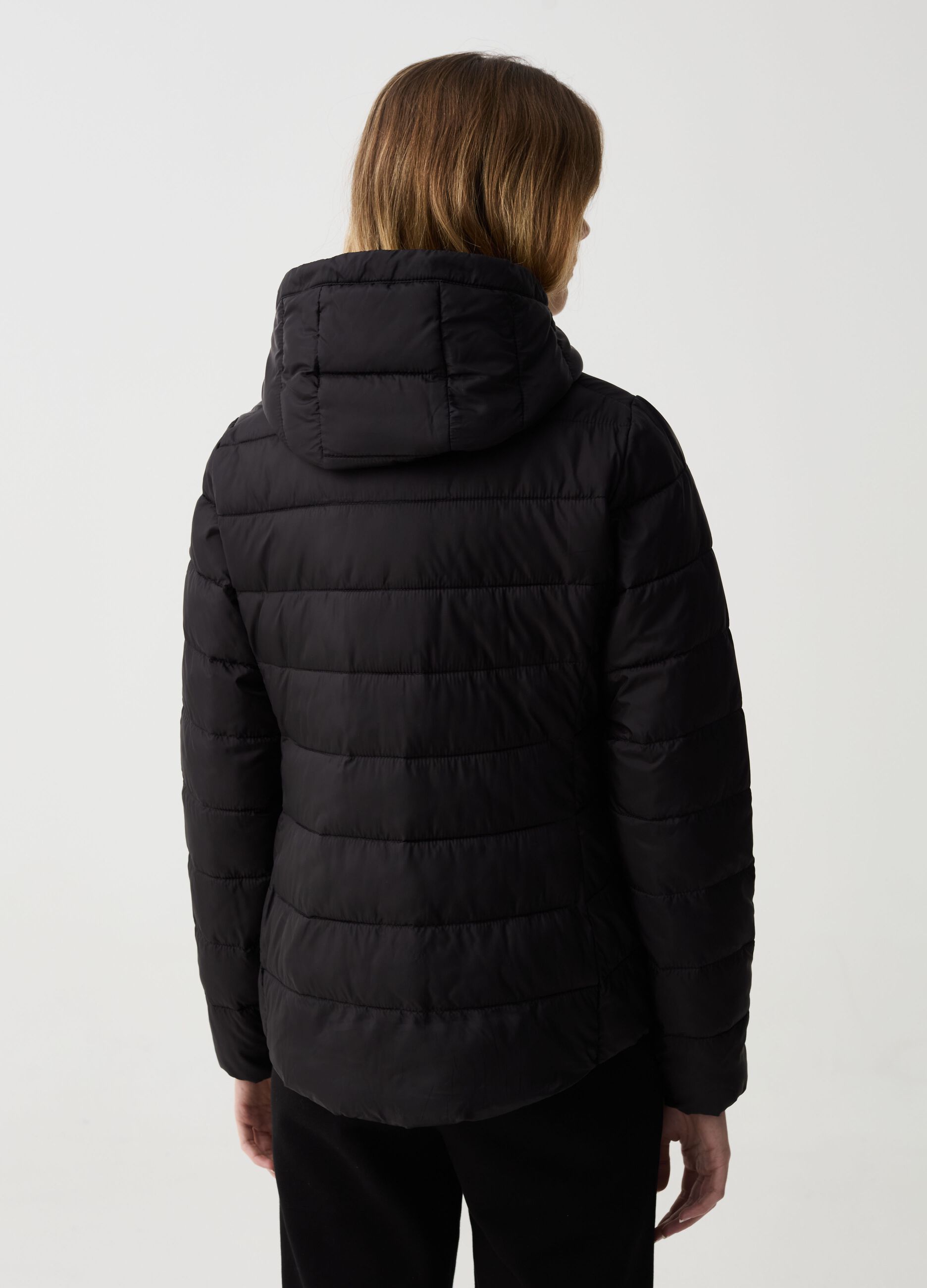 Essential ultralight down jacket with hood