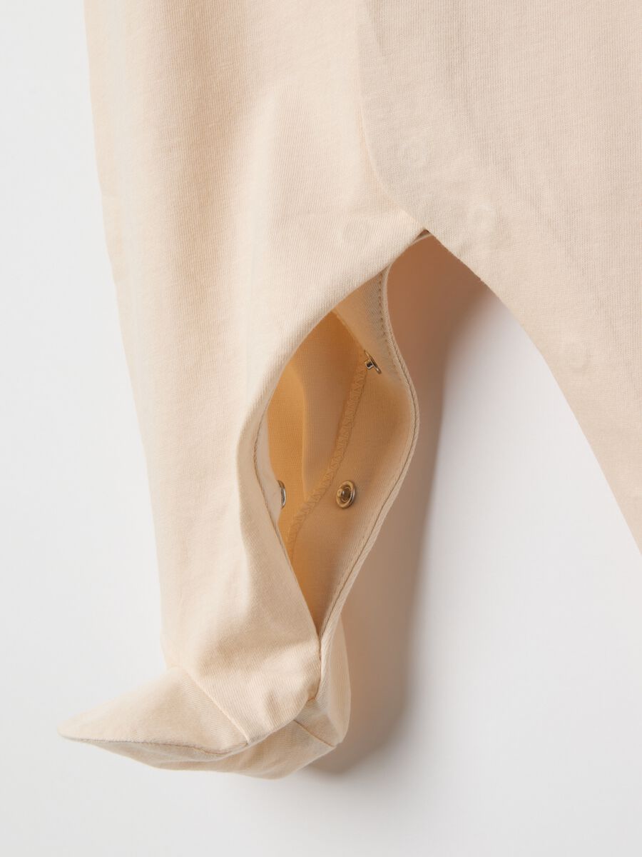 Multi-coloured pure cotton baby sleepsuits twin-pack with Disney prints_2