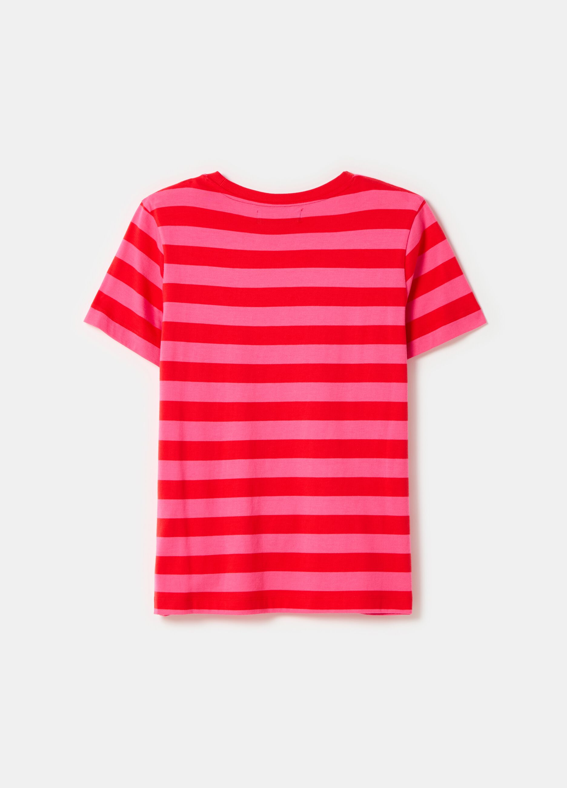 T-shirt in cotone a righe