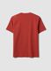 Red Supima cotton crew-neck T-shirt, regular fit_1