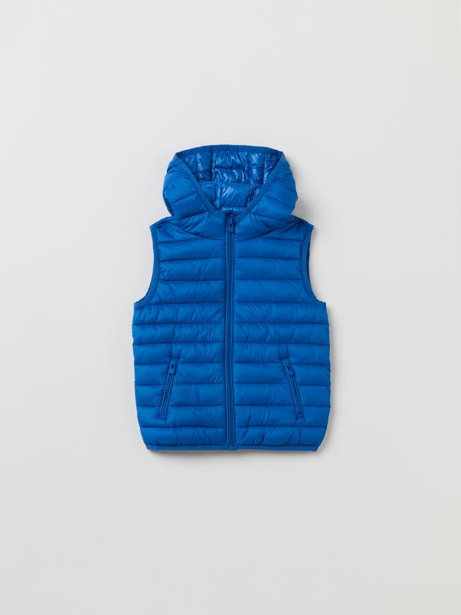 Gilet ultralight con cappuccio_1