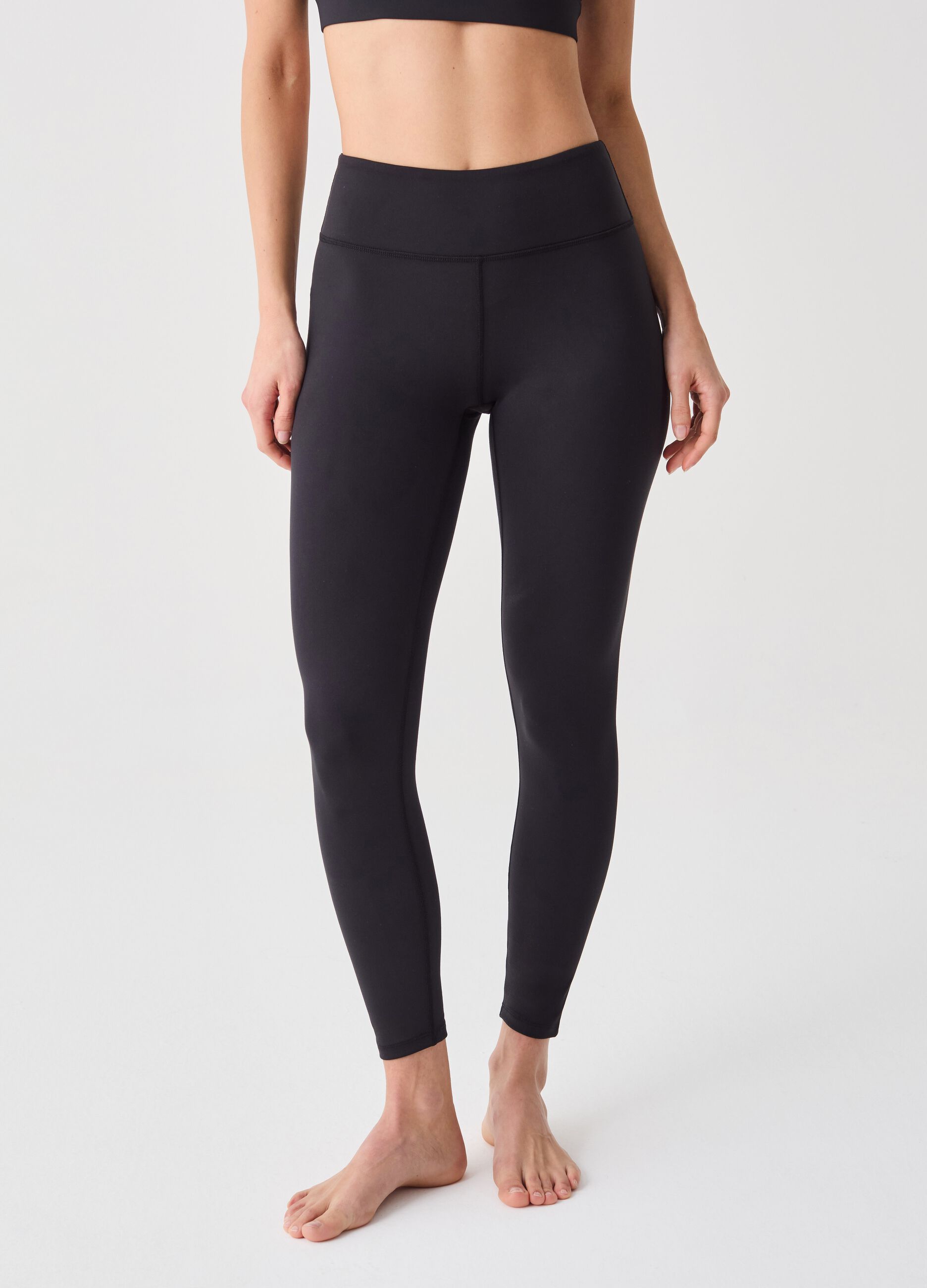 ALTAVIA STUDIO high-rise leggings in technical fabric