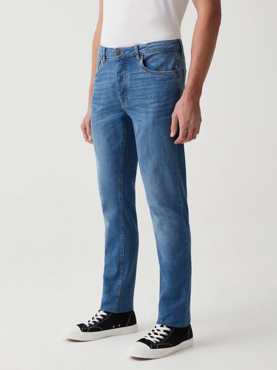 Jeans slim fit stretch cinque tasche_1