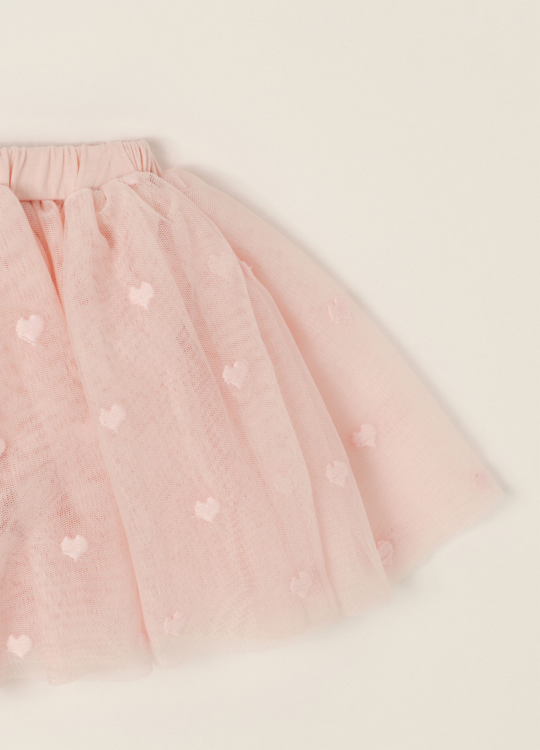 Multicolour baby girl T-shirt and skirt set