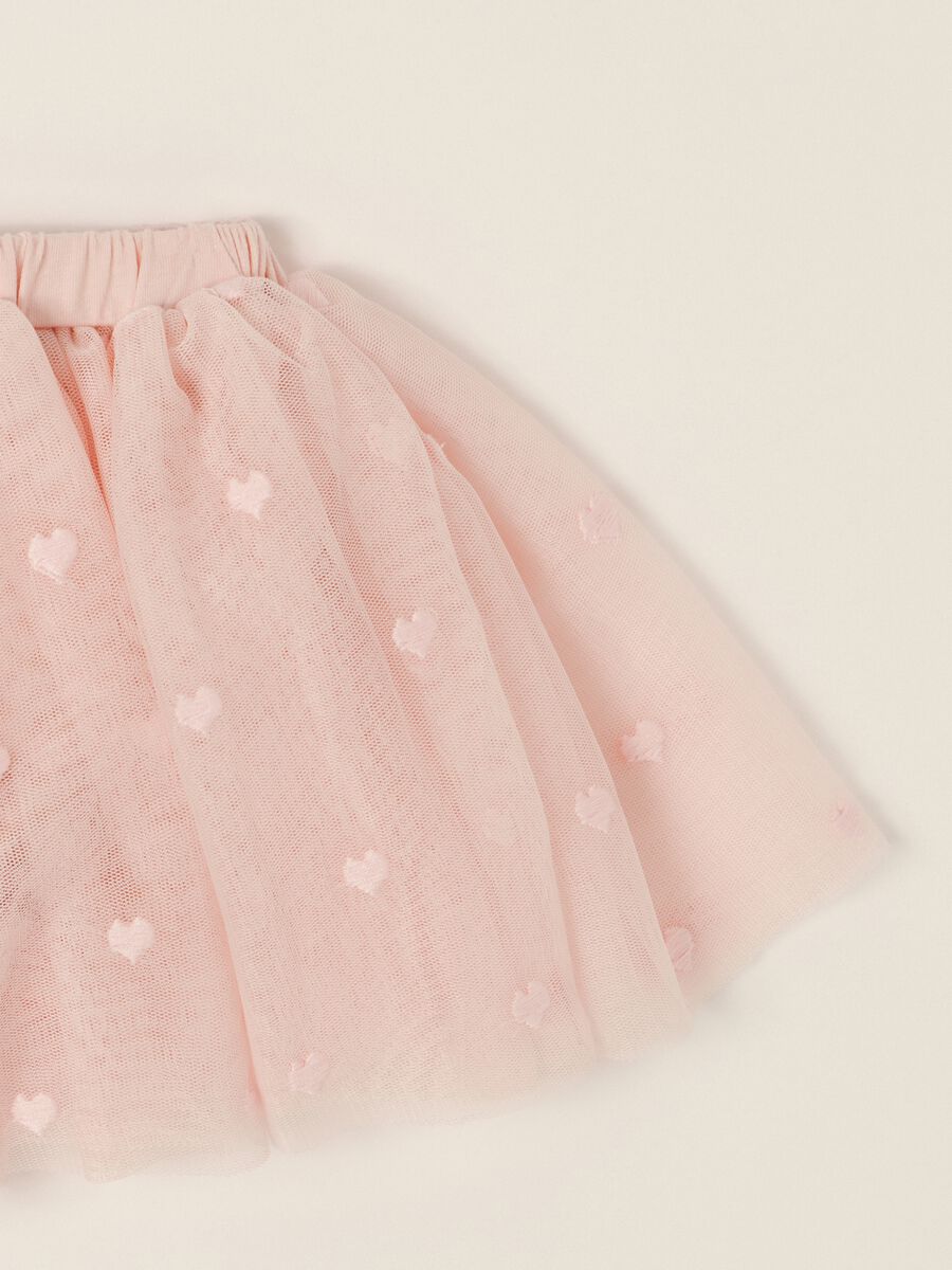 Multicolour baby girl T-shirt and skirt set_3