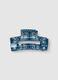 Multicolour hair clip with bandana patterns_0