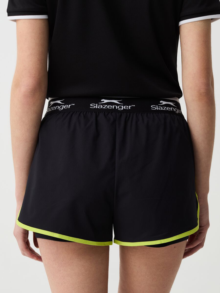 Shorts da tennis con elastico esterno Slazenger_1