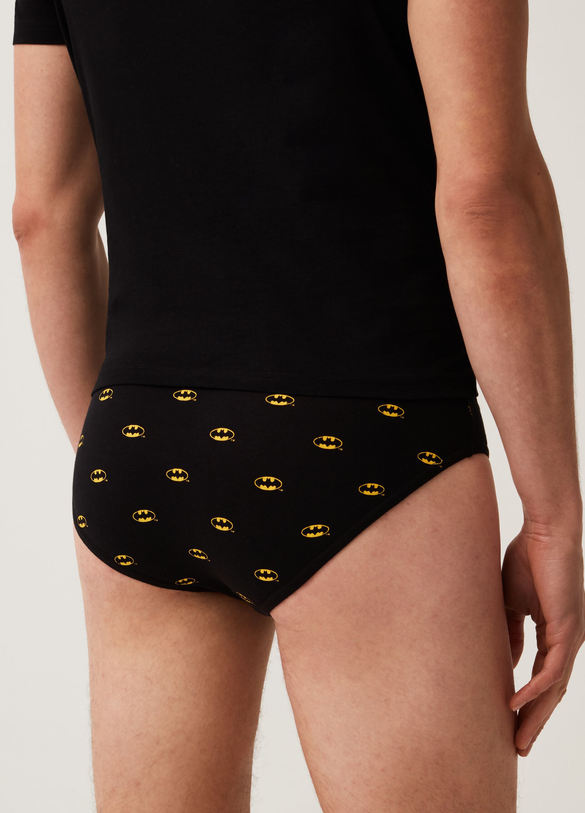 Slip con stampa Batman all-over_2