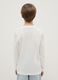 Boys' white pure cotton regular fit t-shirt with print_1