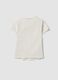 White fitted stretch-cotton T-shirt with rhinestone embellishment_5