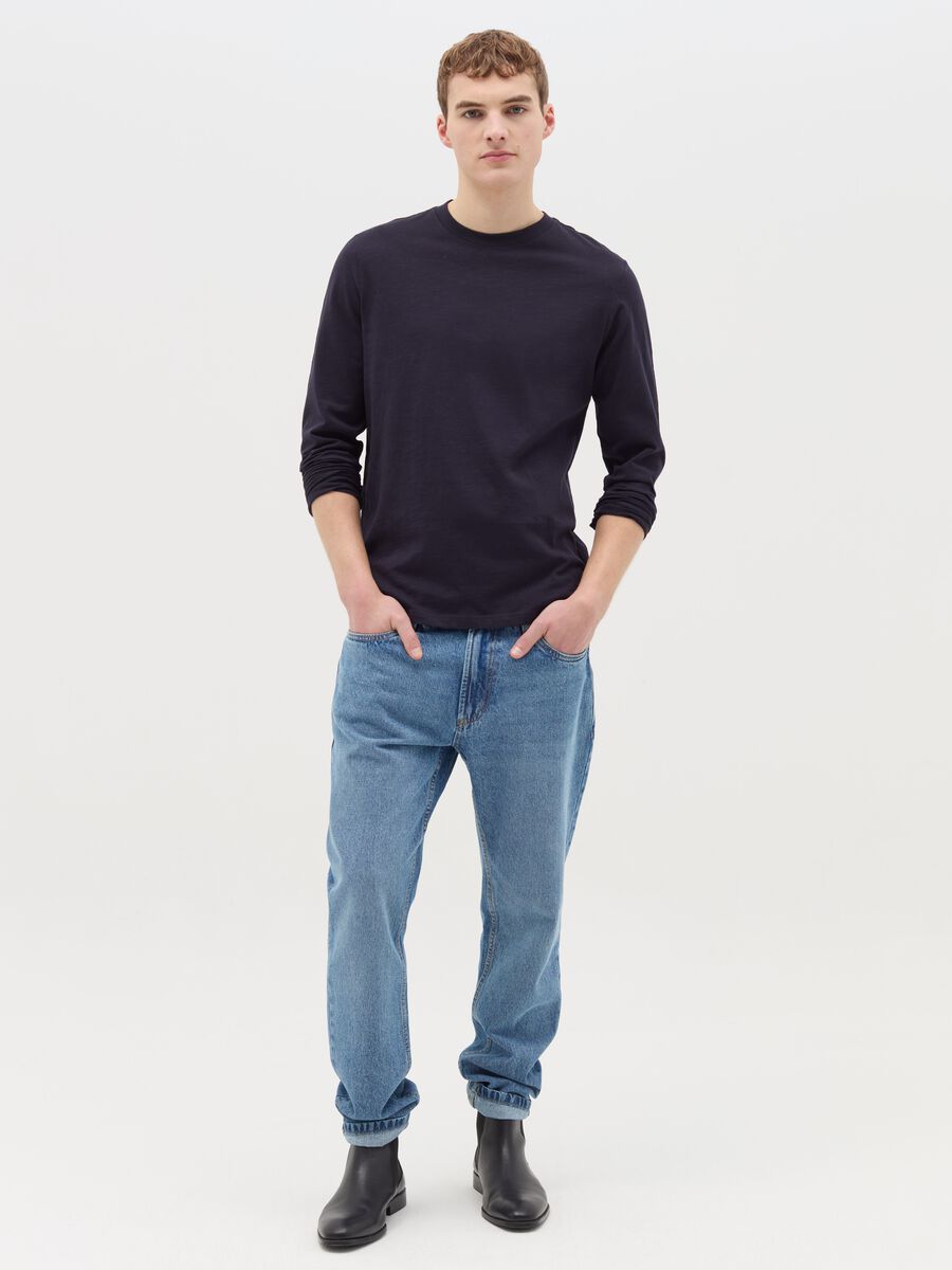 Long-sleeved T-shirt in cotton_1