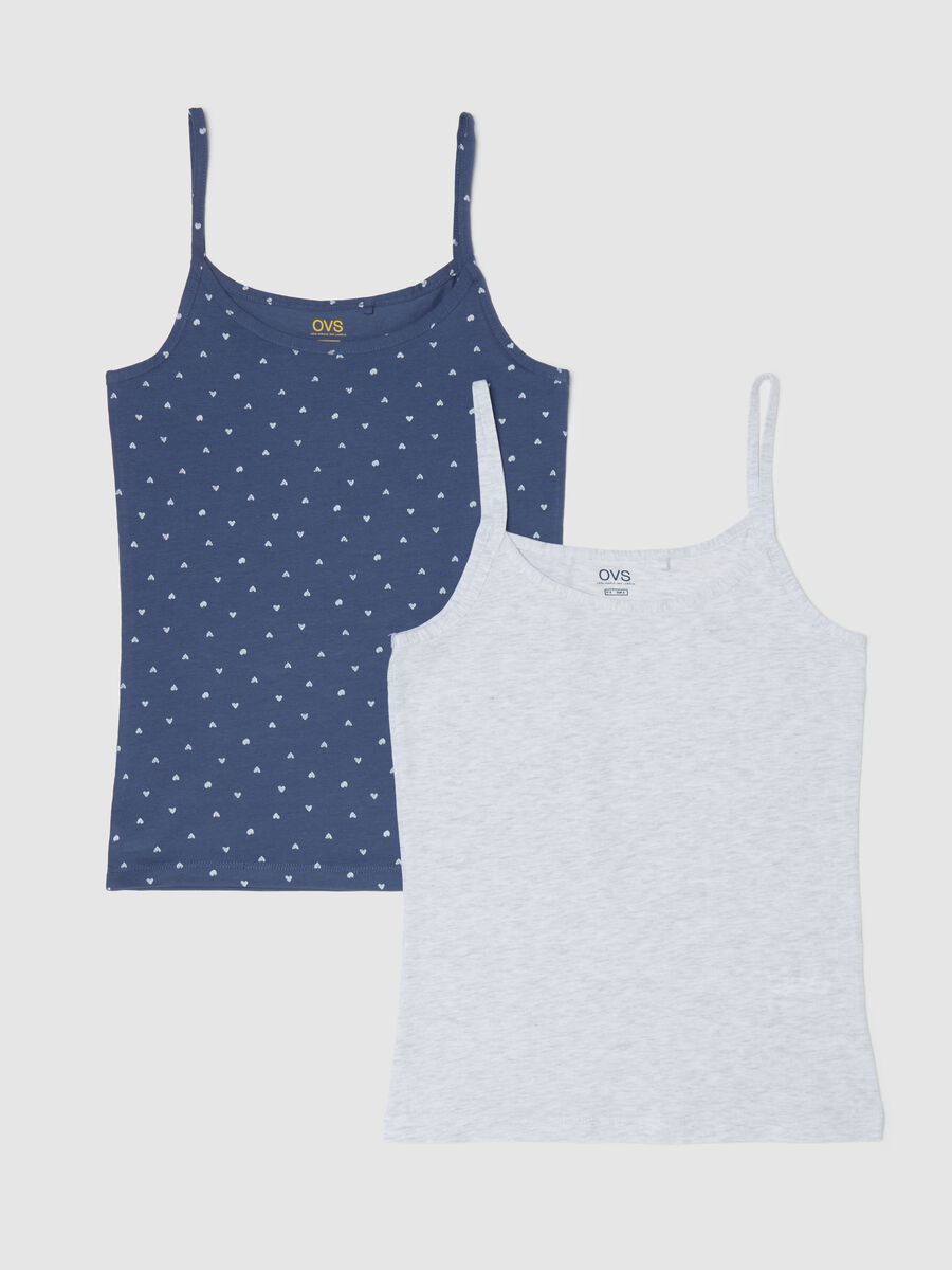 Two-pack vests with round neck_4