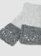 Grey stretch wool gloves with sequins_2
