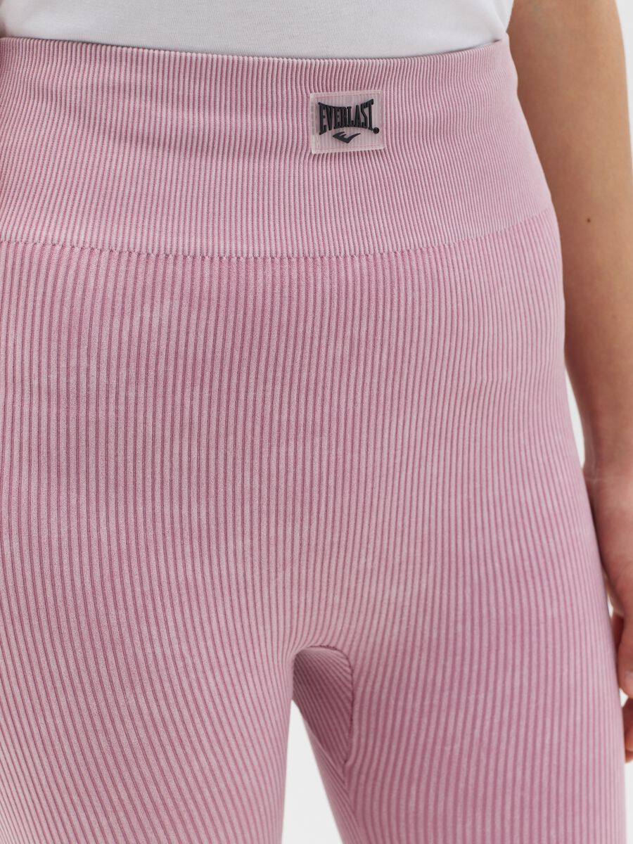 Stretch ribbed leggings_2