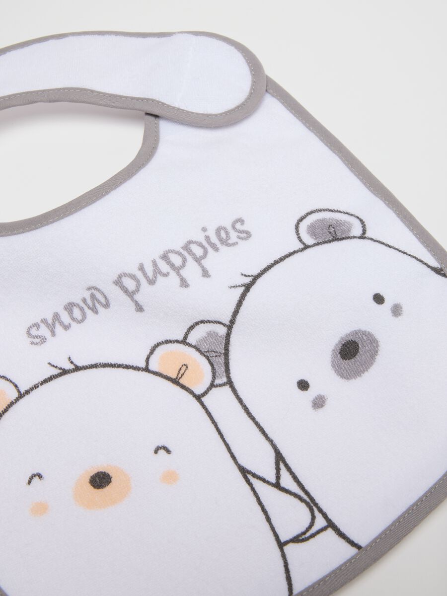 Multicoloured bib in cotton blend_2