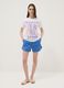 White pure cotton T-shirt with front print, regular fit_1