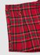 Multicolour Check Regular Fit Flannel Shorts for Girls_3